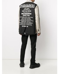 Мужской бежевый пиджак от DSQUARED2