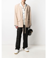 Мужской бежевый пиджак от Ambush