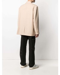 Мужской бежевый пиджак от Ambush