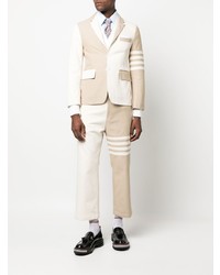 Мужской бежевый пиджак от Thom Browne