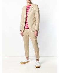 Мужской бежевый пиджак от AMI Alexandre Mattiussi