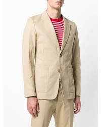 Мужской бежевый пиджак от AMI Alexandre Mattiussi