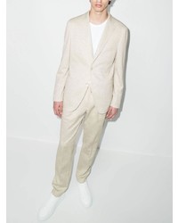 Мужской бежевый пиджак от BOSS