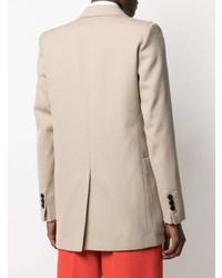 Мужской бежевый пиджак от Ami Paris