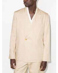 Мужской бежевый пиджак от Jacquemus