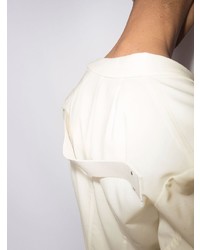 Мужской бежевый пиджак от Rick Owens