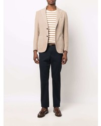 Мужской бежевый пиджак от Luigi Bianchi Mantova