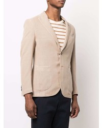 Мужской бежевый пиджак от Luigi Bianchi Mantova