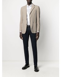 Мужской бежевый пиджак от Traiano Milano