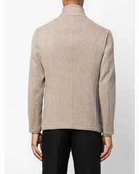 Мужской бежевый пиджак от Emporio Armani