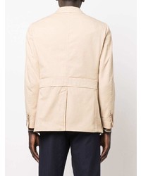 Мужской бежевый пиджак от Caruso