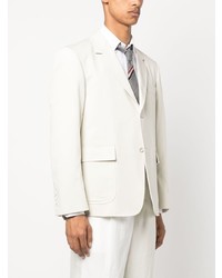 Мужской бежевый пиджак от Thom Browne