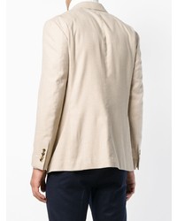 Мужской бежевый пиджак от Caruso