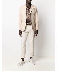 Мужской бежевый пиджак от Boglioli