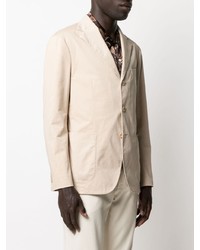 Мужской бежевый пиджак от Boglioli