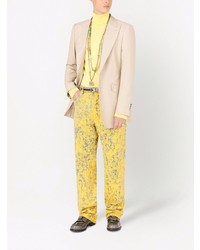 Мужской бежевый пиджак от Dolce & Gabbana