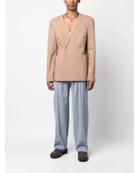 Мужской бежевый пиджак от Kiko Kostadinov