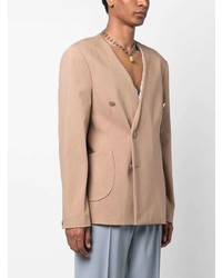 Мужской бежевый пиджак от Kiko Kostadinov