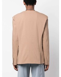 Мужской бежевый пиджак от Kiko Kostadinov