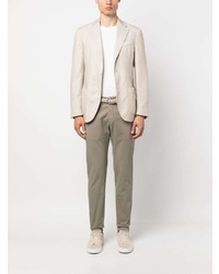 Мужской бежевый пиджак от Lardini