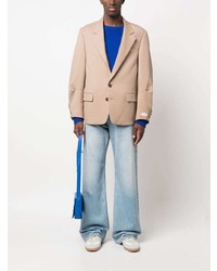 Мужской бежевый пиджак от Ader Error