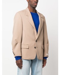 Мужской бежевый пиджак от Ader Error