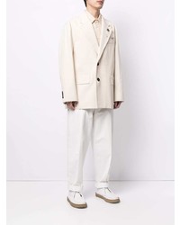 Мужской бежевый пиджак от Solid Homme