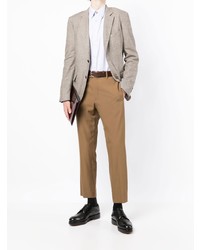 Мужской бежевый пиджак от Salvatore Ferragamo