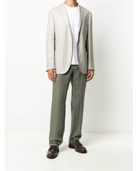 Мужской бежевый пиджак от Corneliani