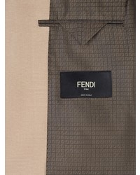 Мужской бежевый пиджак от Fendi