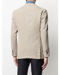 Мужской бежевый пиджак от Dell'oglio
