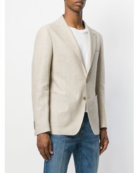 Мужской бежевый пиджак от Tagliatore