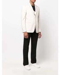 Мужской бежевый пиджак от Off-White