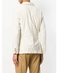 Мужской бежевый пиджак от Fortela