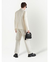 Мужской бежевый пиджак от Prada