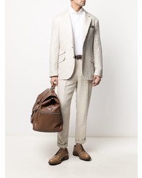 Мужской бежевый пиджак от Brunello Cucinelli