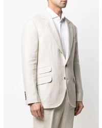 Мужской бежевый пиджак от Brunello Cucinelli