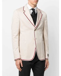 Мужской бежевый пиджак от Gucci