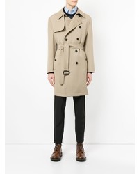 Мужской бежевый плащ от Gieves & Hawkes