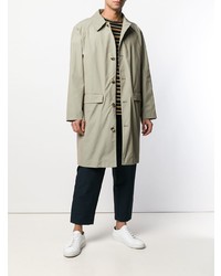 Мужской бежевый плащ от Maison Flaneur