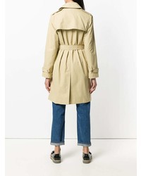 Женский бежевый плащ от A.P.C.