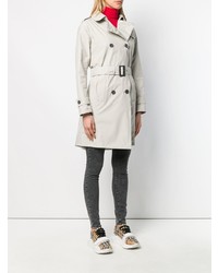 Женский бежевый плащ от Herno