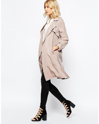 Женский бежевый плащ от Pepe Jeans