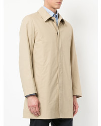 Мужской бежевый плащ от Gieves & Hawkes