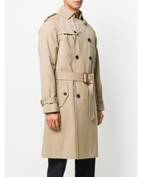 Мужской бежевый плащ от TOMORROWLAND