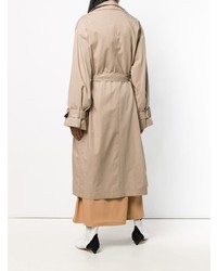 Женский бежевый плащ от Rokh