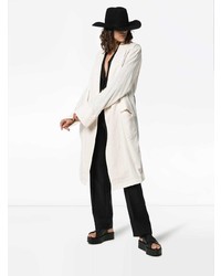 Женский бежевый плащ от Ann Demeulemeester