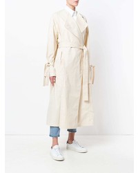 Женский бежевый плащ от JW Anderson