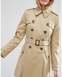 Женский бежевый плащ от Asos