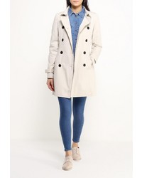 Женский бежевый плащ от Vero Moda